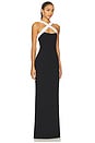 view 2 of 3 Viva 2 Way Gown in Black & White