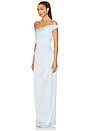 view 3 of 4 Pallisade Gown in Baby Blue