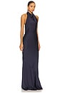 view 2 of 3 Penelope Halter Gown in Twilight