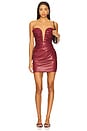 view 1 of 3 Evoke Mini Dress in Wine