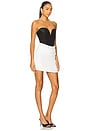 view 2 of 4 Dante Mini Dress in Black & White