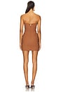 view 3 of 3 Zenya Mini Dress in Caramel