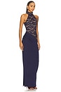 view 2 of 4 Lennox Bodysuit Maxi Dress in Navy