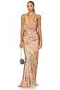 view 1 of 3 Solana Gown in Paisley Print