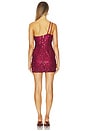 view 3 of 4 Suri Mini Dress in Wine