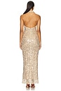 view 3 of 4 Vestido Suri in Gold
