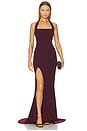 view 1 of 3 Boulevard Gown in Wine