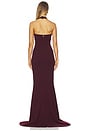 view 3 of 3 Boulevard Gown in Wine