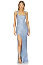 view 1 of 4 Fantasia Gown in Light Blue