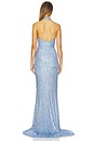 view 3 of 4 Fantasia Gown in Light Blue