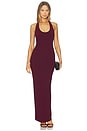 view 1 of 3 Natalia Halter Maxi Dress in Wine