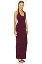 view 2 of 3 Natalia Halter Maxi Dress in Wine