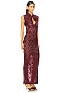 view 2 of 3 Mystique Maxi Dress in Wine