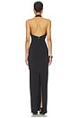 view 3 of 3 Portia Halter Maxi Dress in Black