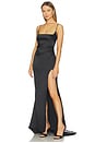 view 2 of 3 Valerie Gown in Black