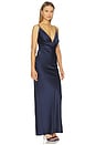 view 2 of 4 Valerie Drape Gown in Navy