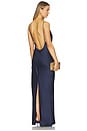 view 4 of 4 Valerie Drape Gown in Navy