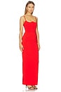 view 2 of 3 Aaliyah Maxi Dress in Tangerine