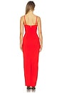 view 3 of 3 Aaliyah Maxi Dress in Tangerine