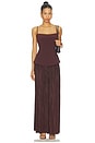 view 1 of 4 Darling Maxi Dress in Chocolate