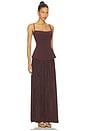 view 2 of 4 Darling Maxi Dress in Chocolate