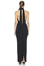 view 4 of 4 Crush Halter Gown in Black