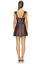 view 3 of 3 Dream Mini Dress in Chocolate