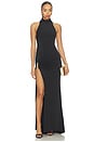 view 1 of 3 ROBE HELENA in Black