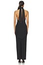view 3 of 3 VESTIDO MARTINI HALTER in Black