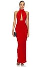view 1 of 3 VESTIDO MARTINI HALTER in Red