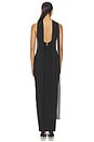 view 3 of 3 VESTIDO MARTINI HIGH NECK in Black