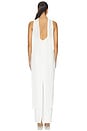 view 3 of 3 ROBE MARTINI HIGH NECK in Ivory