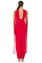 view 3 of 3 VESTIDO MARTINI HIGH NECK in Red