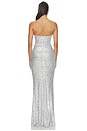 view 3 of 4 ROBE MAXI DANTE in Silver