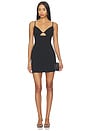 view 1 of 3 MINIVESTIDO SAVANNAH in Black