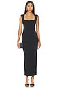 view 1 of 3 VESTIDO MIDI SAVANNAH in Black