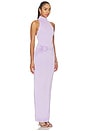 view 2 of 3 ROBE MAXI PETRA in Lilac