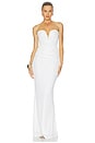 view 1 of 4 ROBE MAXI DANTE in Crystal