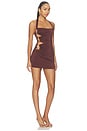 view 1 of 5 Petra Mini Dress in Cocoa