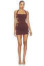 view 2 of 5 Petra Mini Dress in Cocoa