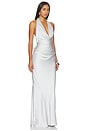 view 2 of 3 VESTIDO LARGO PENELOPE  in Platinum