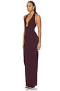 view 2 of 3 Demi Gown in Wine