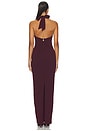 view 4 of 3 Demi Gown in Wine