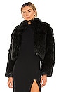 view 1 of 4 Tatiana Faux Fur Jacket in Black