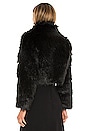view 3 of 4 Tatiana Faux Fur Jacket in Black