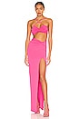 view 4 of 4 Jewel Skirt in Neon Pink