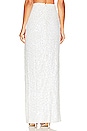view 3 of 5 Whitney Maxi Skirt in White