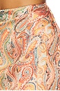 view 6 of 6 Solana Mini Skirt in Paisley Print