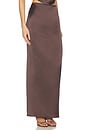 view 2 of 6 Calypso Skirt in Chocolate