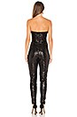 view 3 of 4 Cher Sequin Jumpsuit in Black